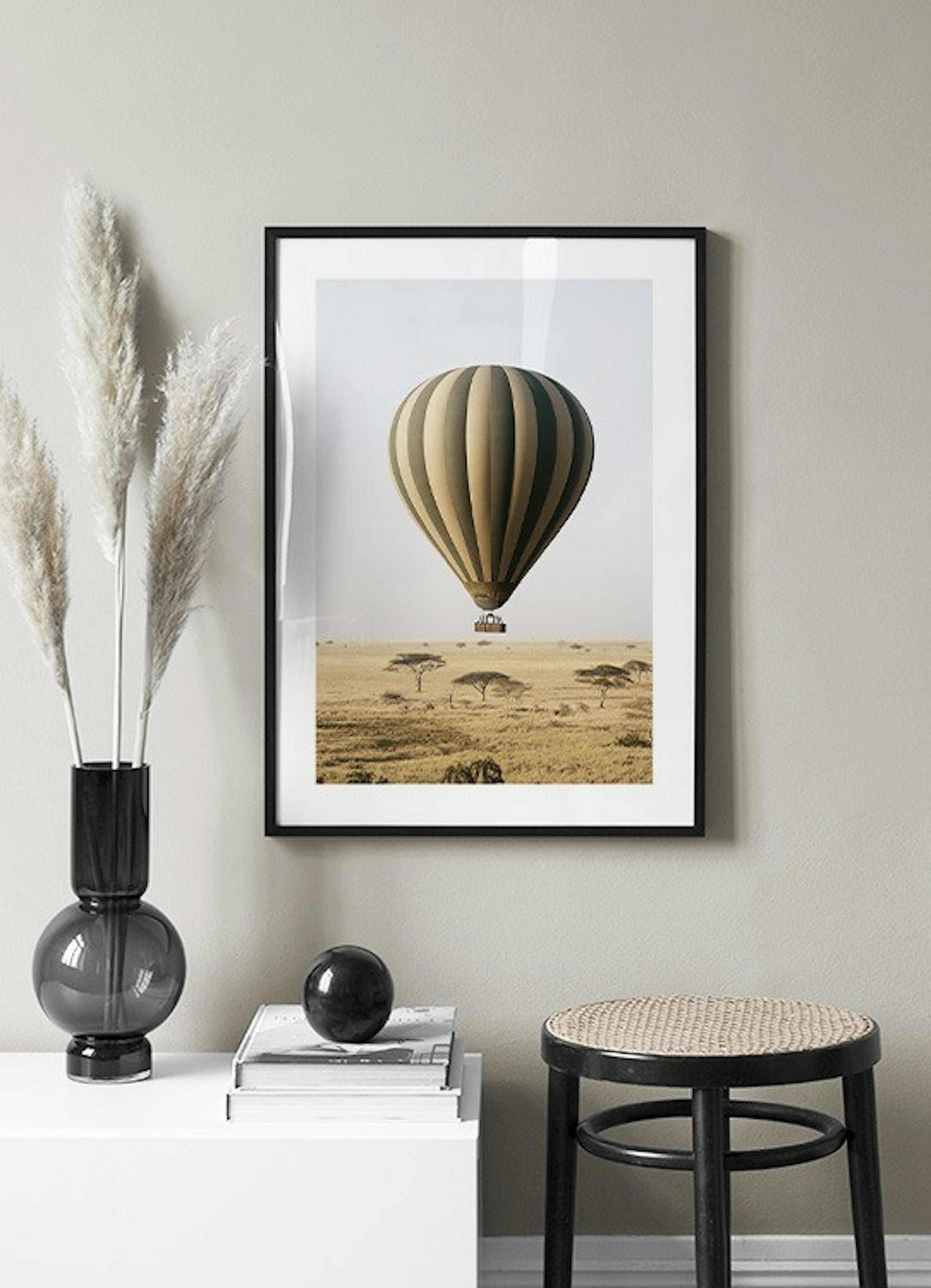 Balloon Safari Print