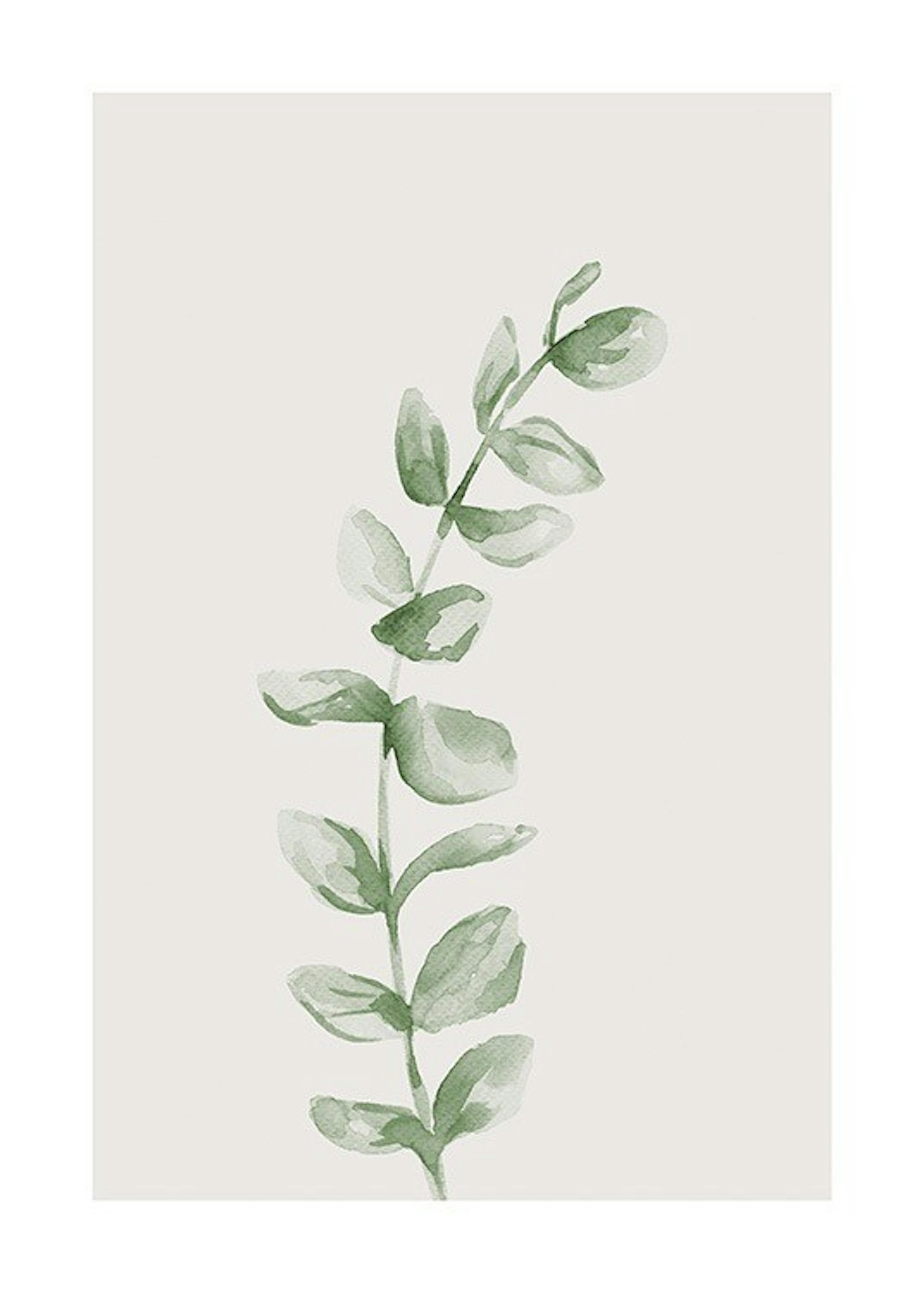Painted Leaf No1 Print 0