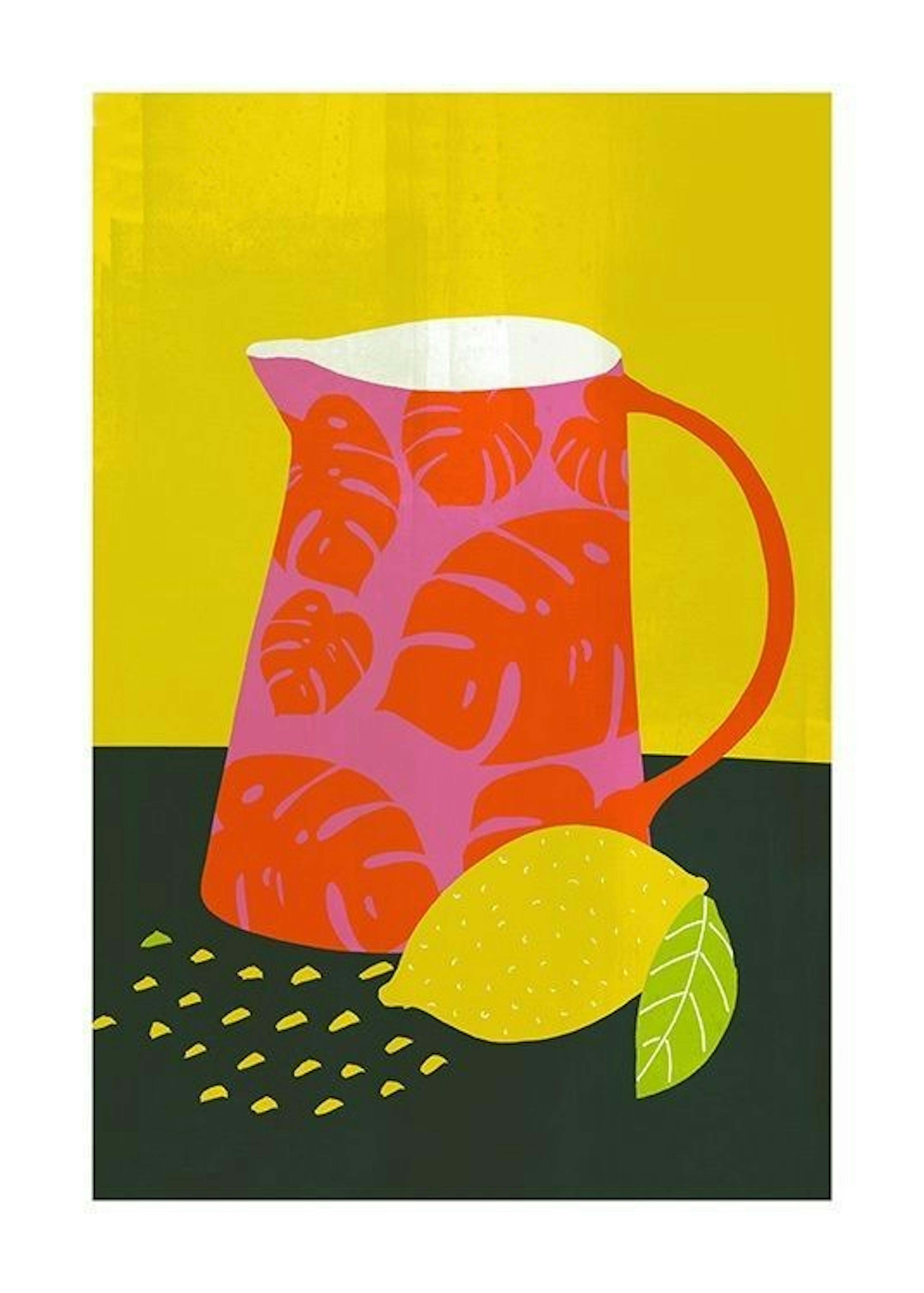 Lemon and Jug Poster 0