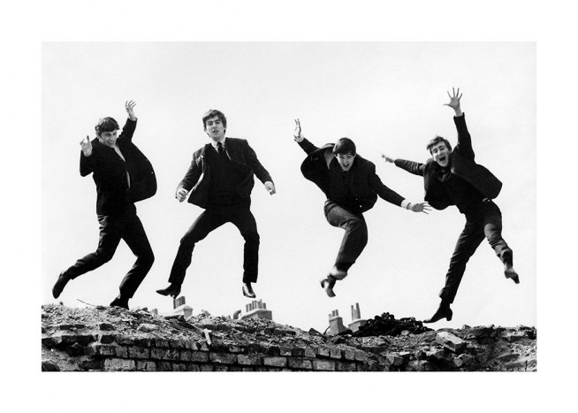 The Beatles Poster - photograph - desenio.com