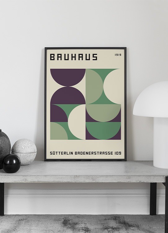 Bauhaus Sutterlin Poster