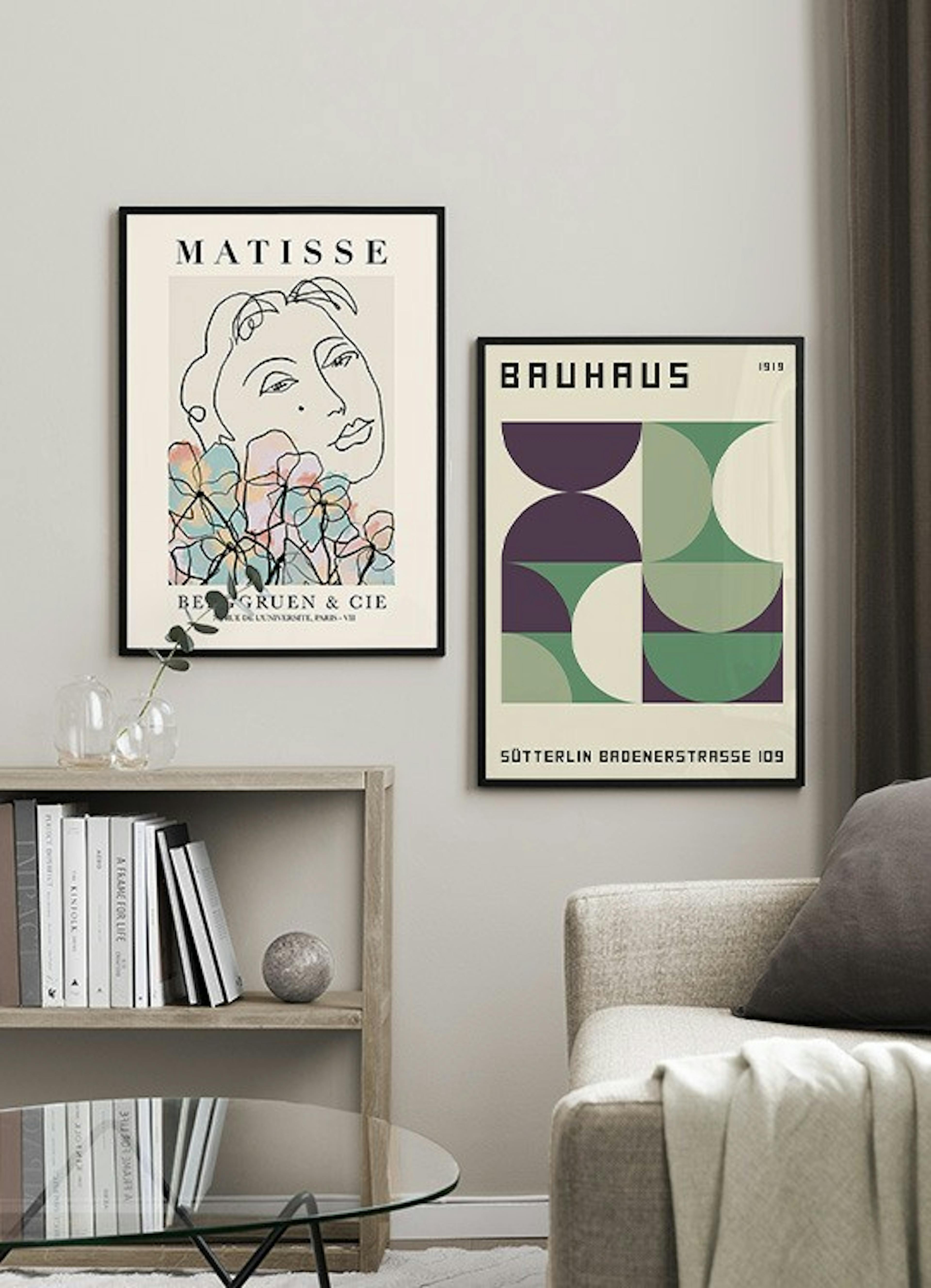 Bauhaus Sutterlin Print