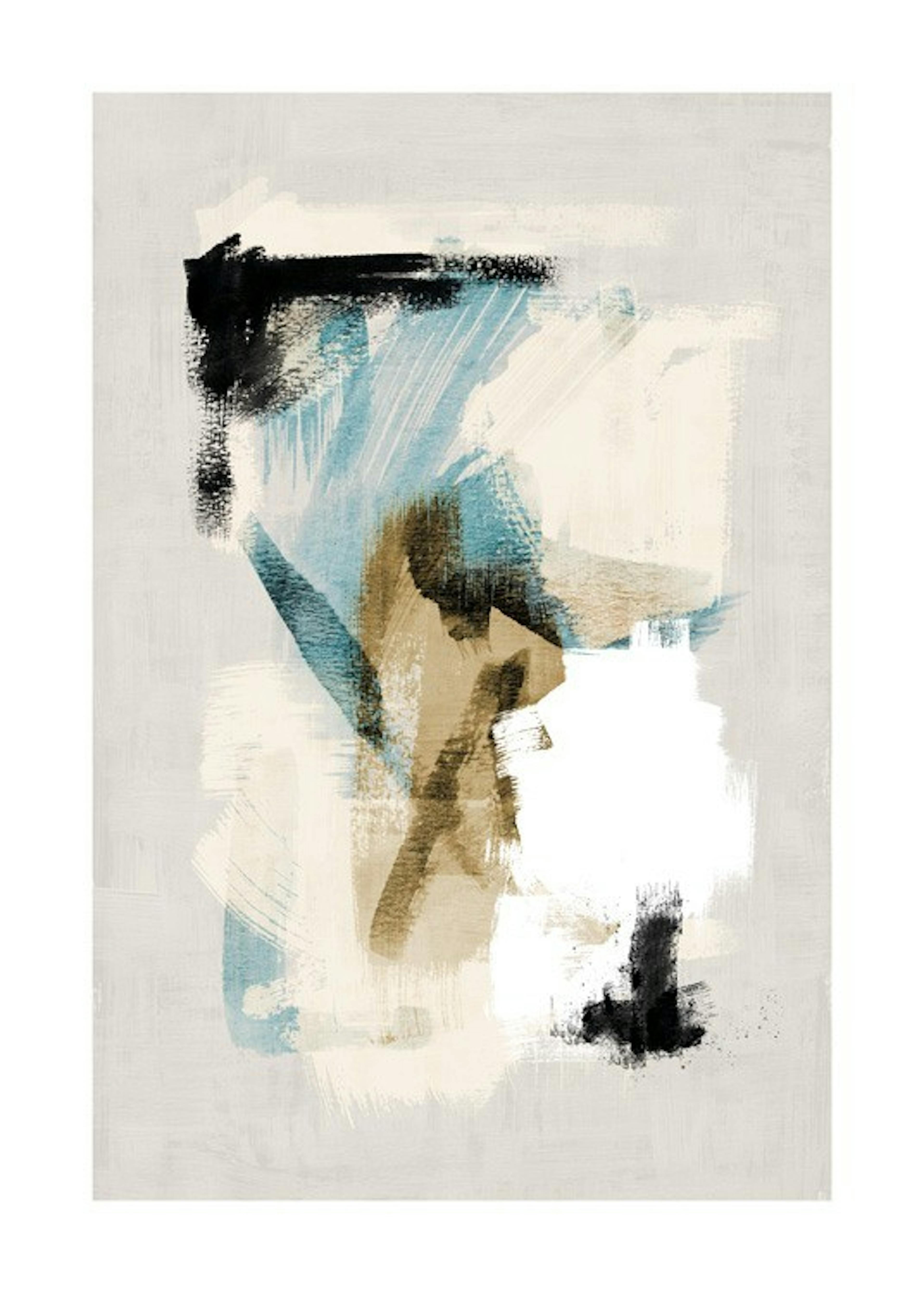 Abstract Brushes No1 Poster 0