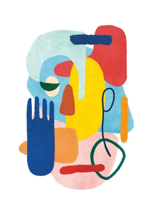 Colorful Abstract No2 Poster 0