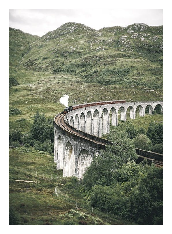 Prints - Glenfinnan Viaduct Print (50x70 cm) - Landscape prints