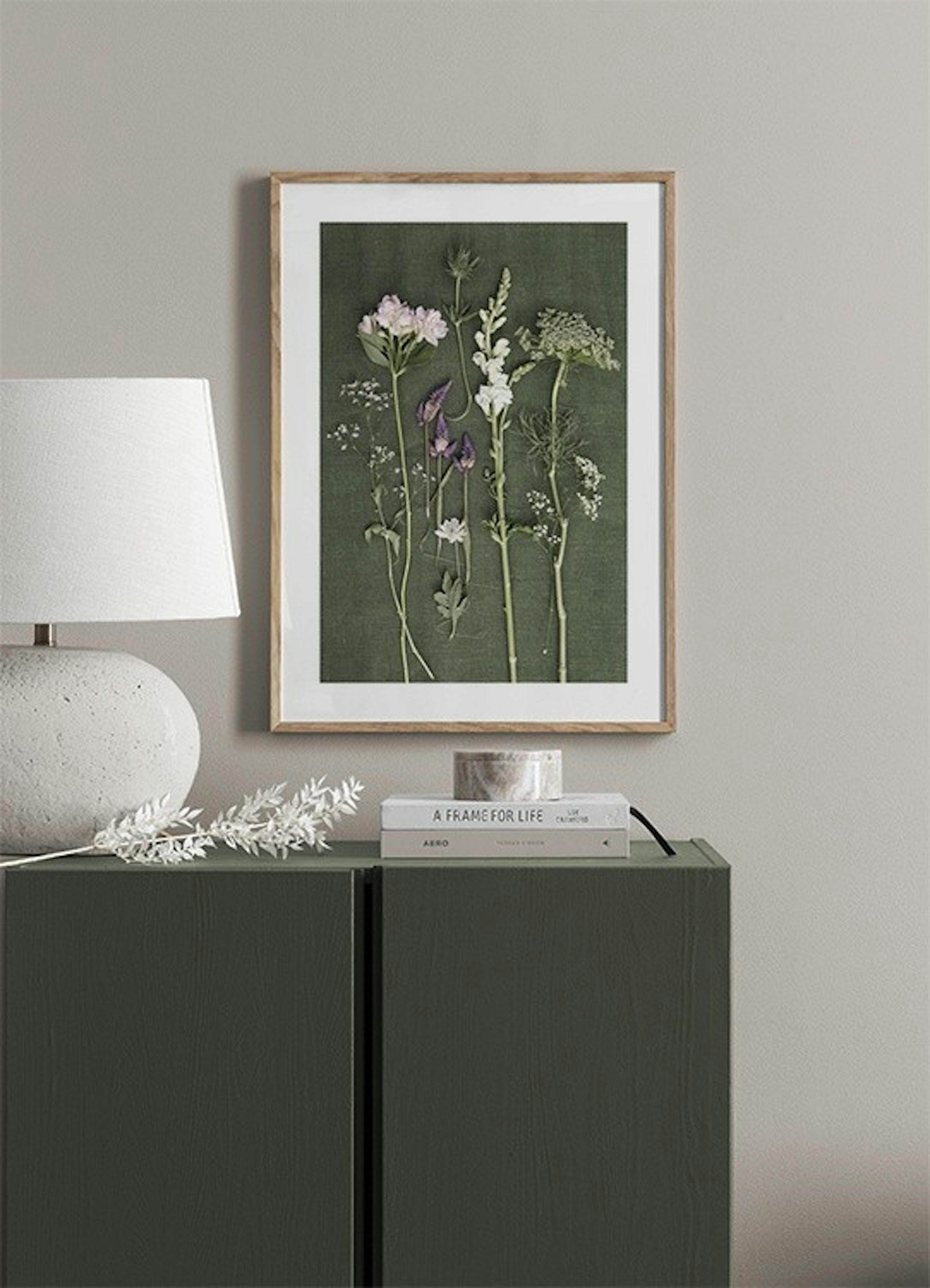 Seven Kinds Of Flowers Print