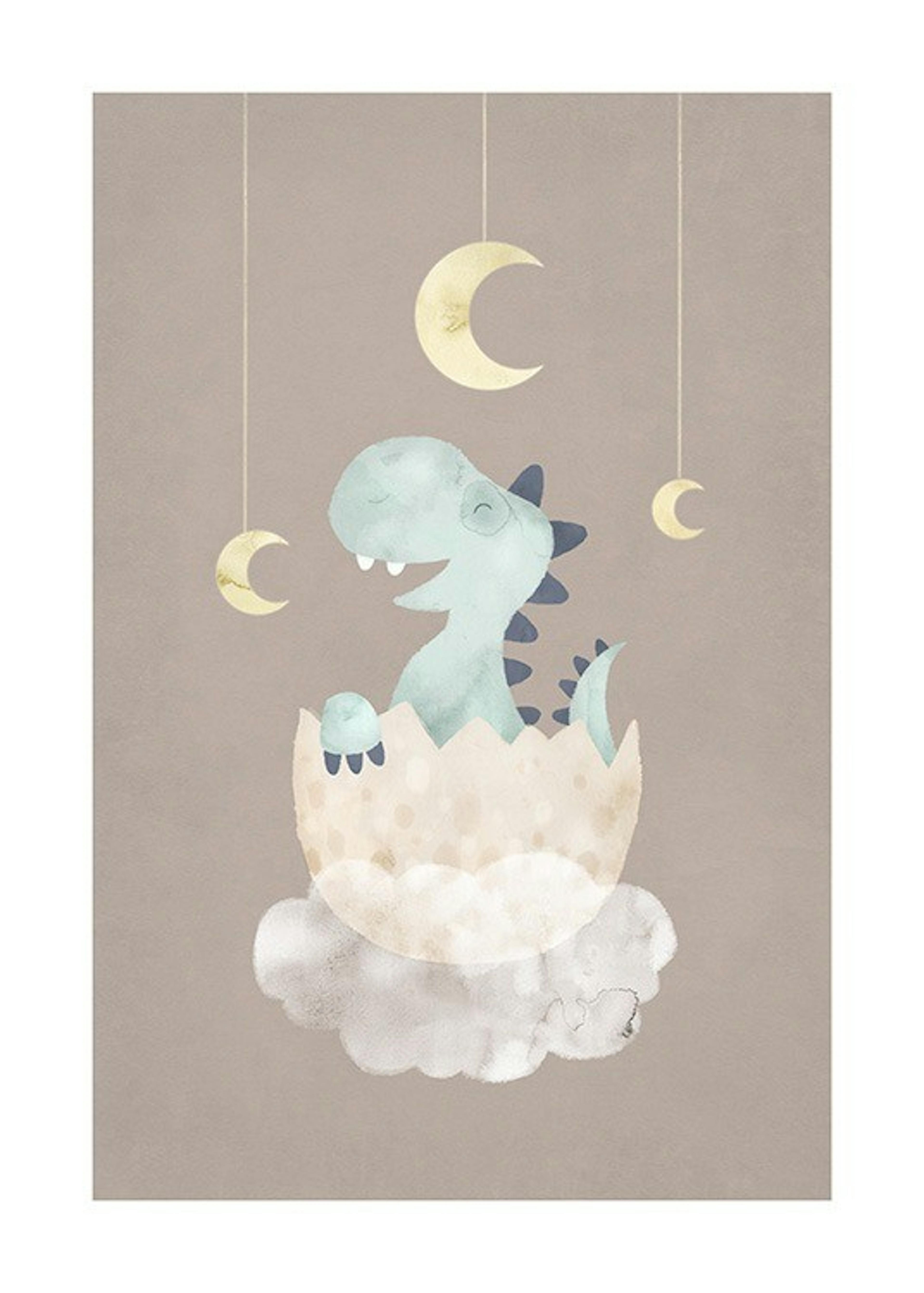 Baby Dinosaur No2 Print