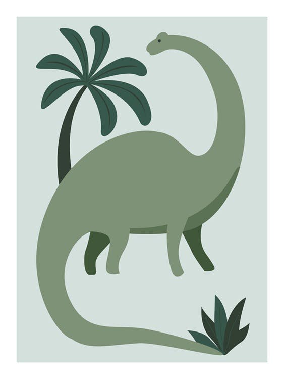 Green Dinosaur 포스터 0