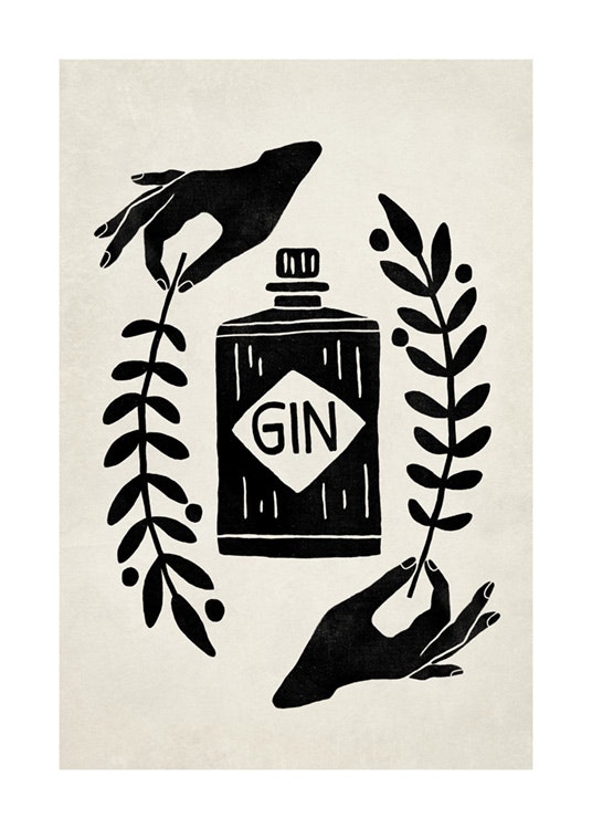 Let the Fun Be Gin Affiche 0