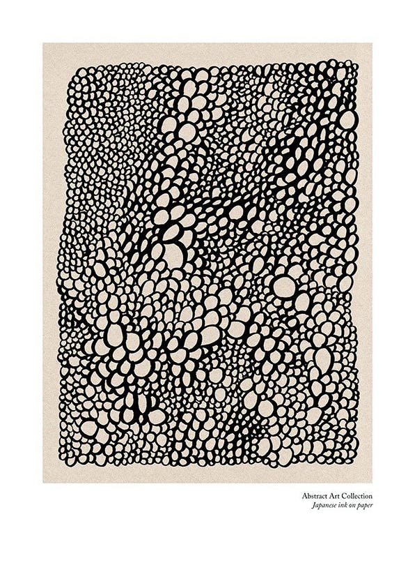 Prints - The Obsession Print (30x40 cm) - Abstract art prints