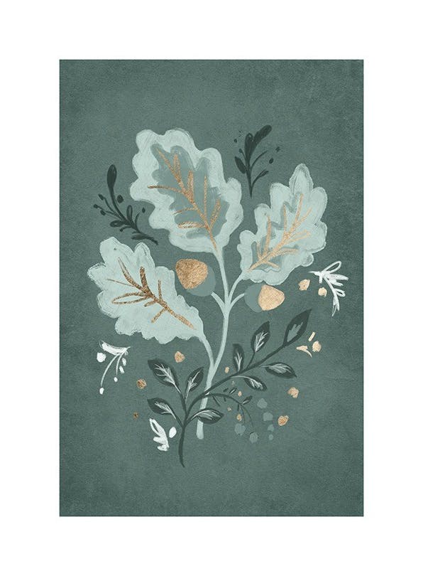 Golden Oak Affiche (30x40 cm) - Affiches d'art