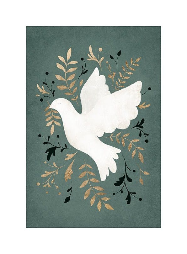 Prints - Peace Dove Print (21x30 cm) - Art prints