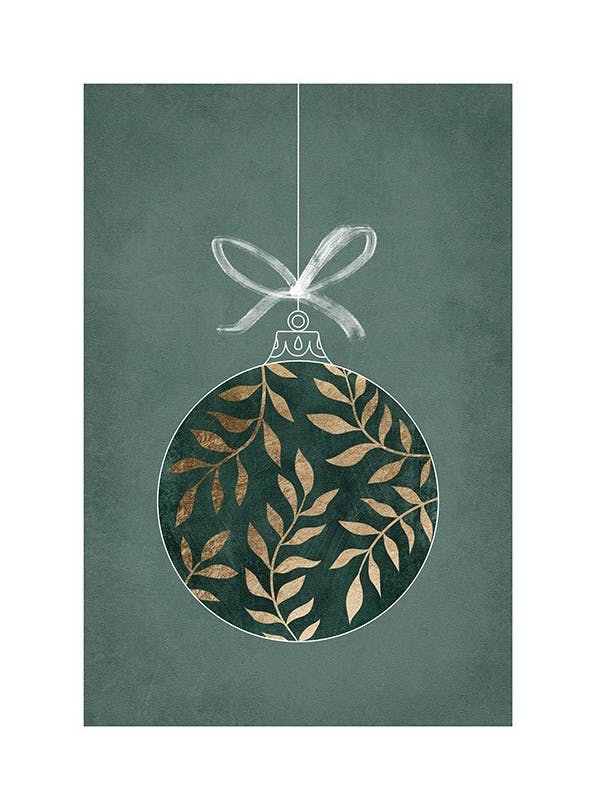 Prints - Golden Ornament Print (21x30 cm) - Art prints