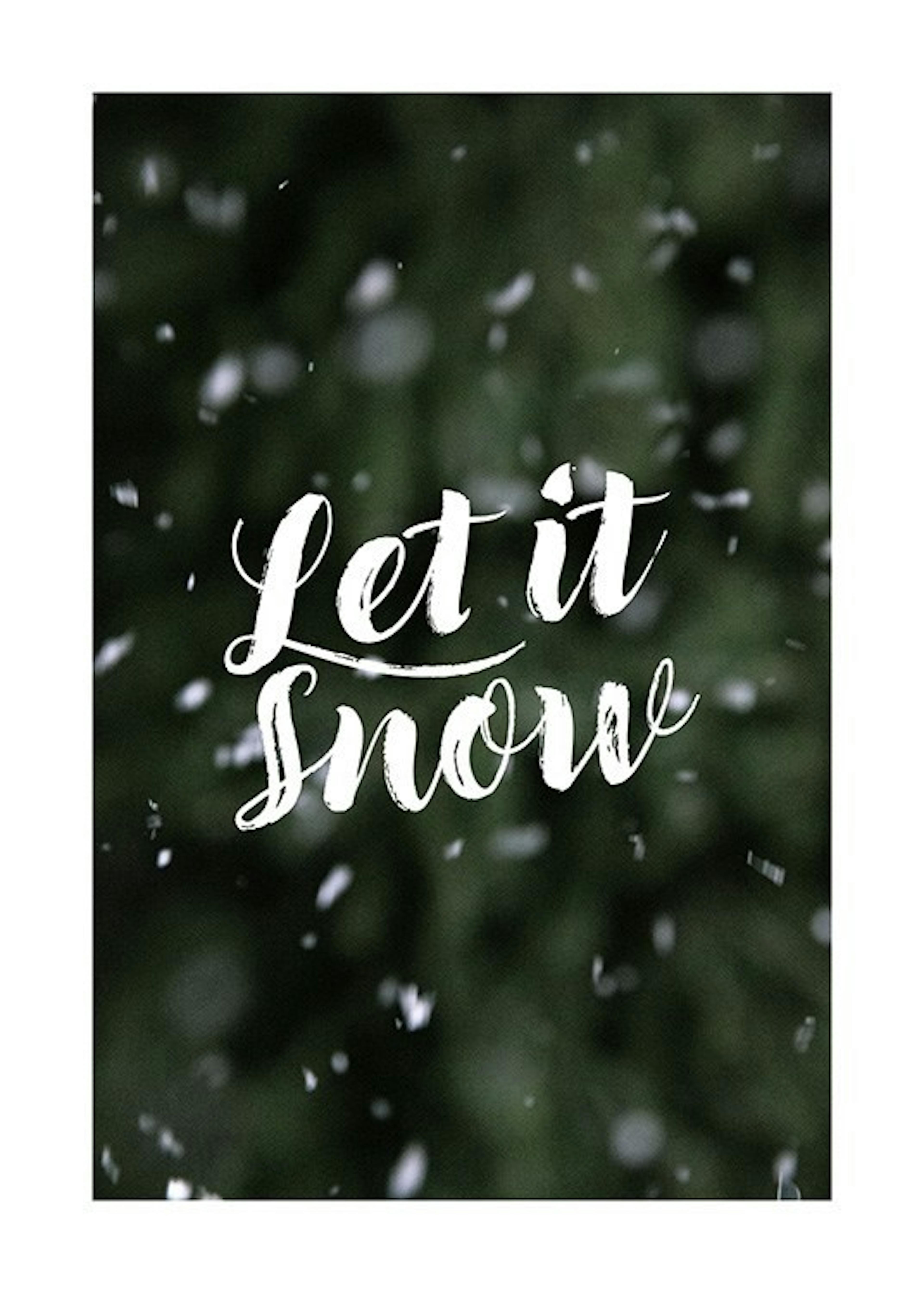 Let it Snow Plakát 0