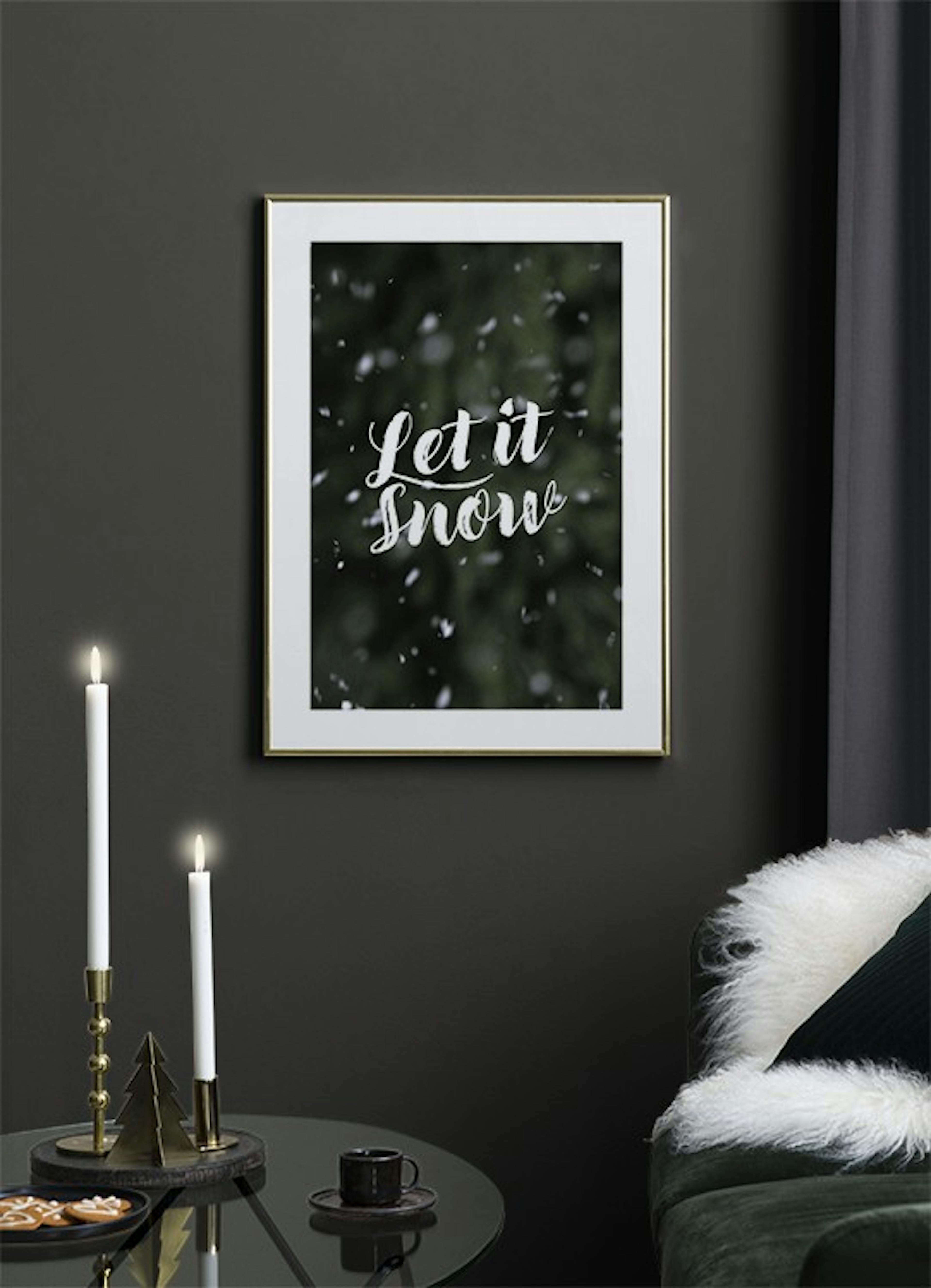 Let it Snow Print