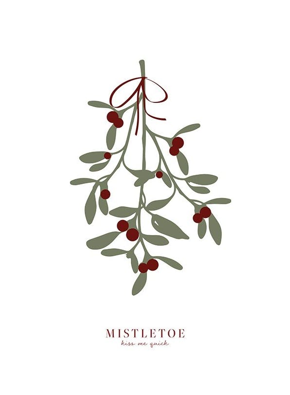 Kiss Me Quick Poster (13x18 cm) - Botanische posters