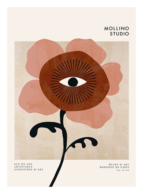 Power Flower No1 Poster (30x40 cm)