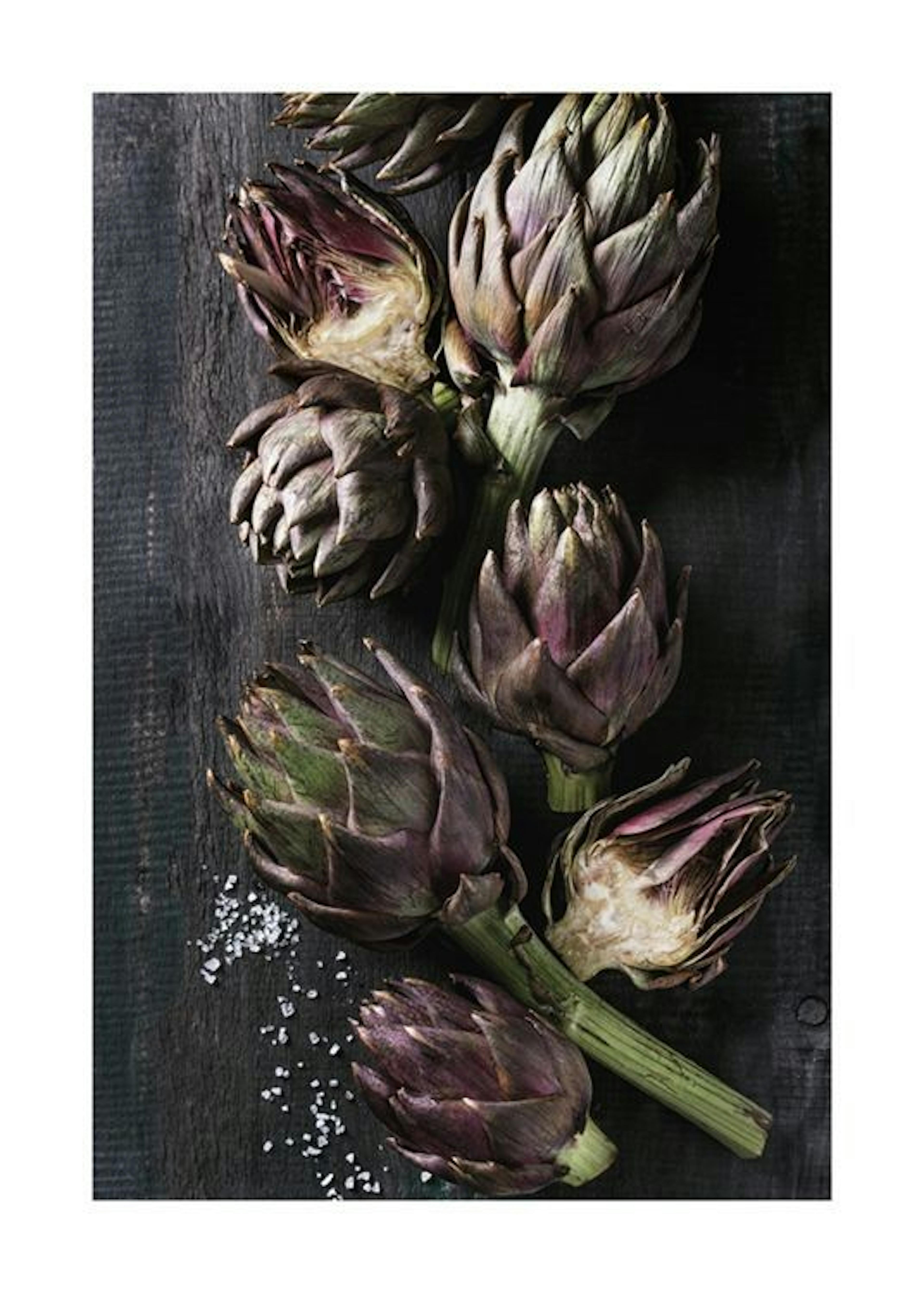 Artichokes And Salt Affiche 0