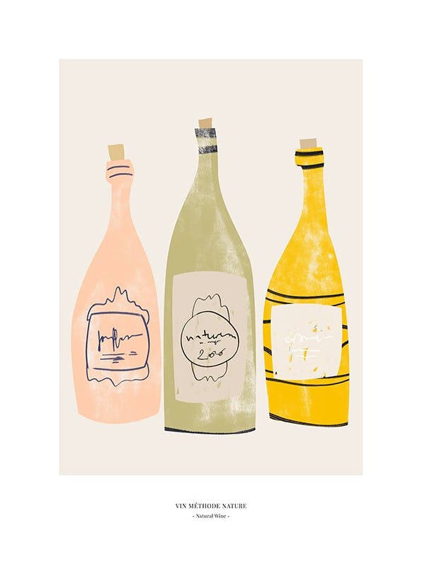 Natural Wine No1 Poster (21x30 cm)