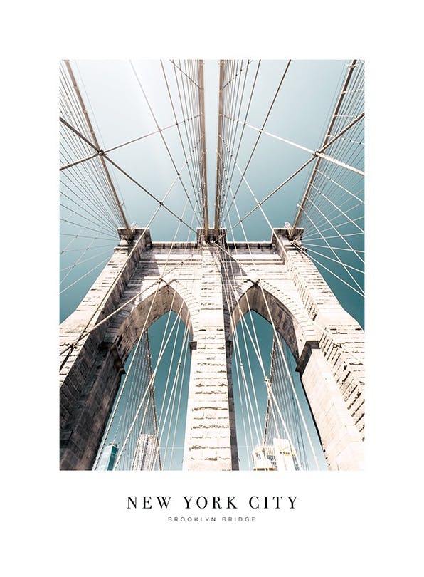 Travel To New York City Poster (50x70 cm)
