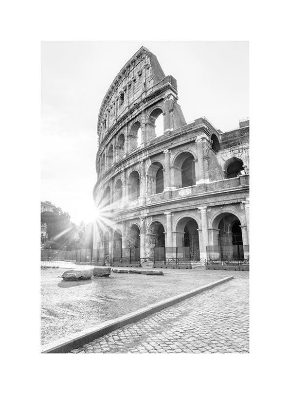 Visit Colosseum Affiche (50x70 cm) - Photographies