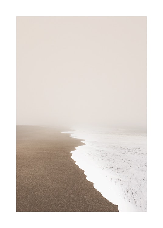 Misty Beach Poster 0