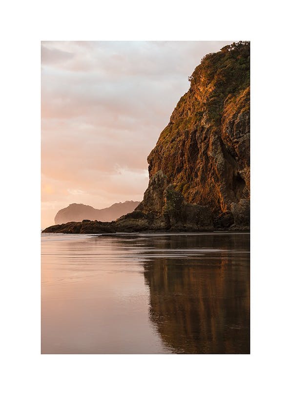 Beach Cliff Affiche (50x70 cm) - Photographies