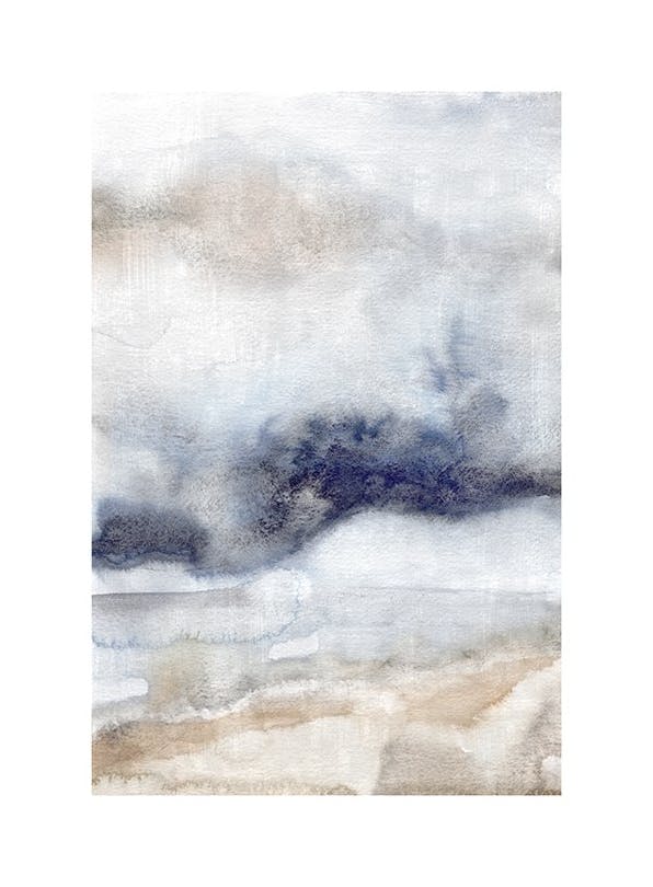 Watercolor Scenery No2 Poster (21x30 cm)