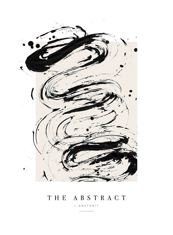Prints - The Abstract No1 Print (70x100 cm) - Art prints