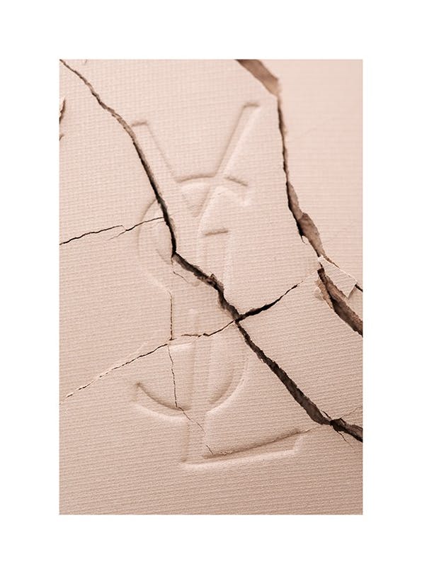 YSL Powder Plakat (30x40 cm)- Fotografia