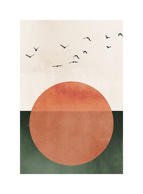Boris Draschoff / Kubistika - Rising Poster (21x30 cm)- Arte grafica e poster