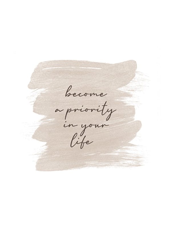 Become A Priority Poster (21x30 cm) -  Motivationsbilder