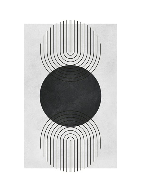 Graphical Arches No2 Poster (50x70 cm)- Arte grafica e poster
