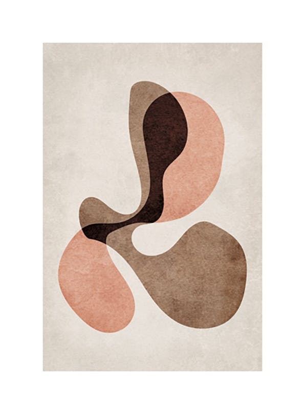Prints - Organic Shapes No2 Print (50x70 cm) - Abstract art prints