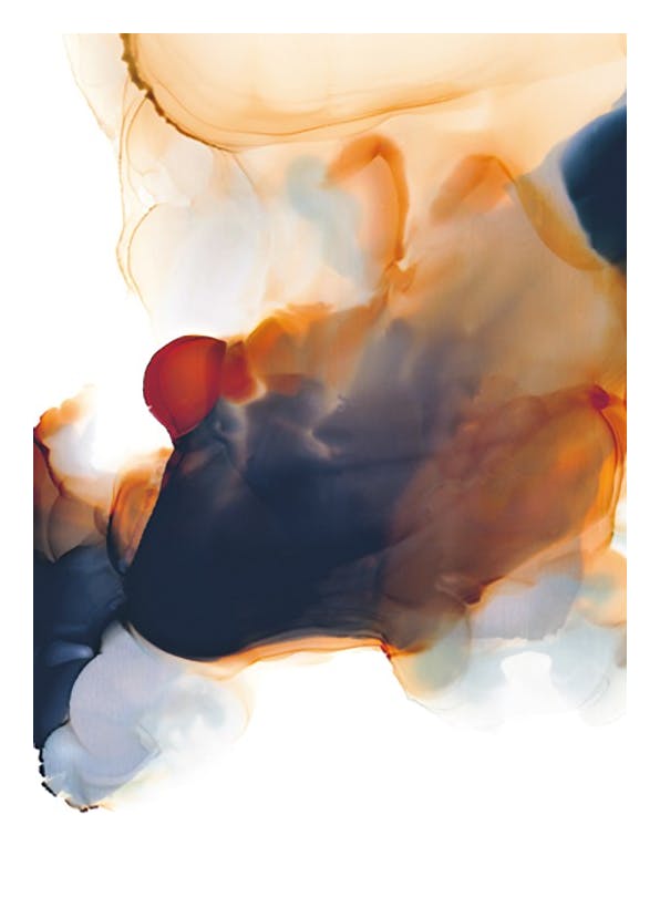 Abstract Color Flow No2 Poster (50x70 cm) - Abstracte posters
