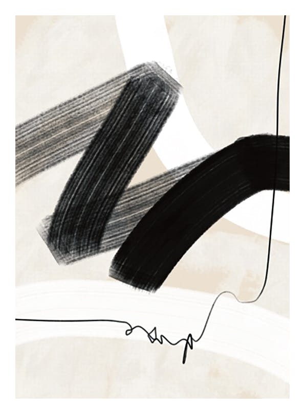 Abstract Wave No1 (100x150 cm)