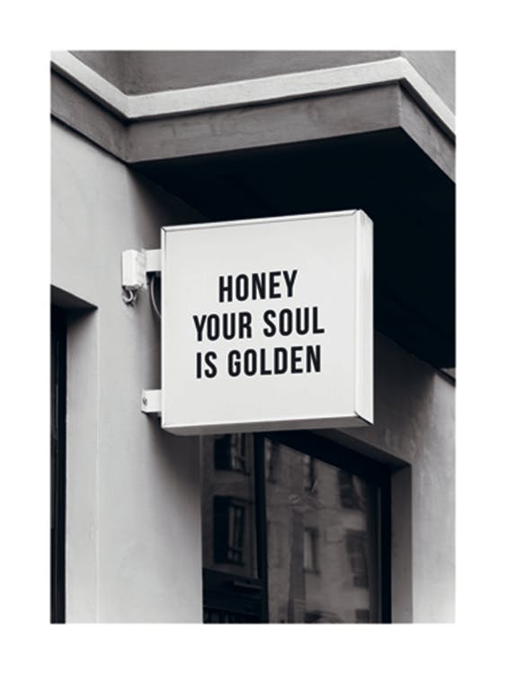 Golden Soul Sign Poster 0