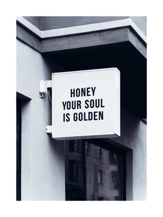 Golden Soul Sign Poster 0