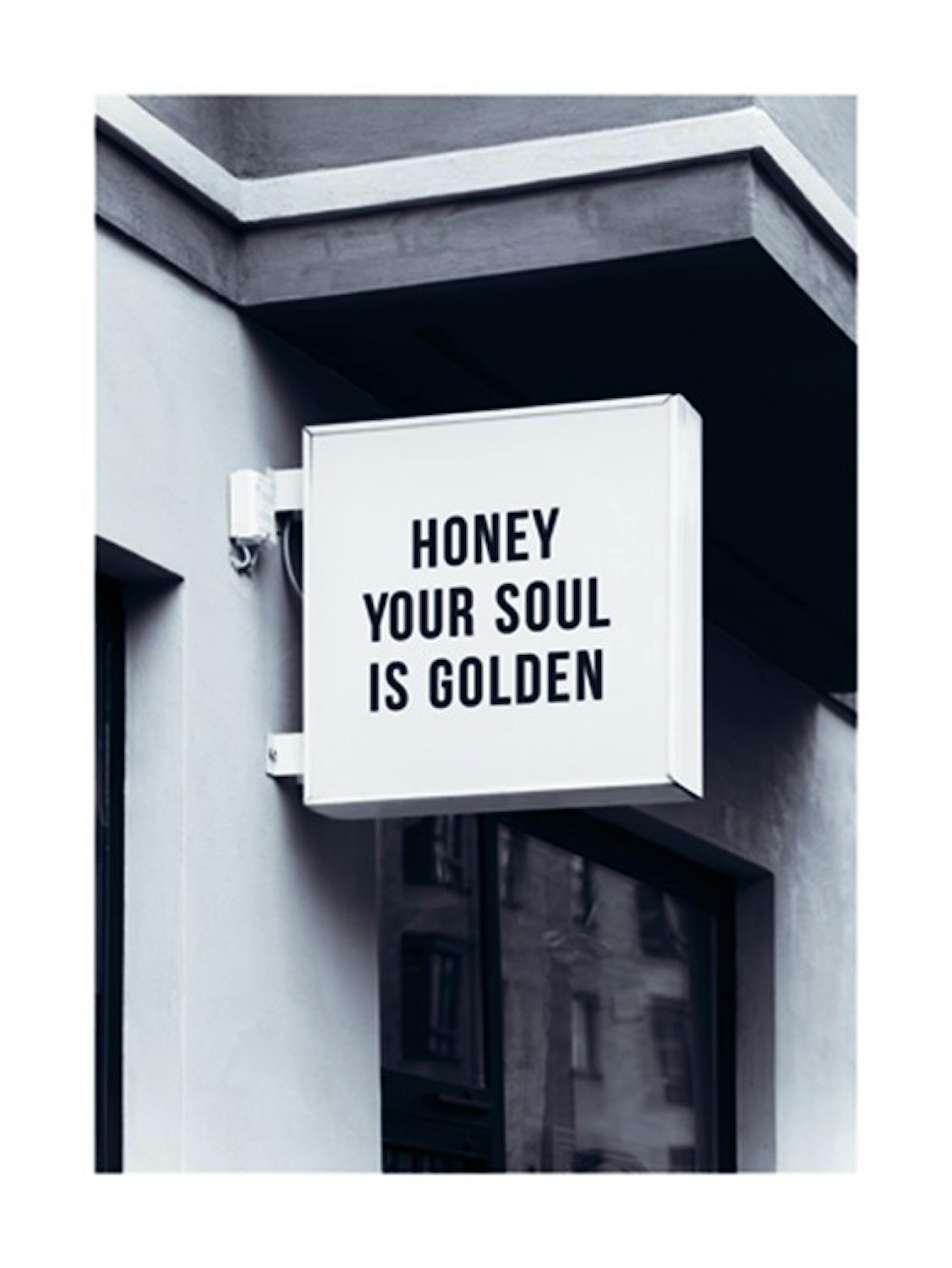 Golden Soul Sign Print 0