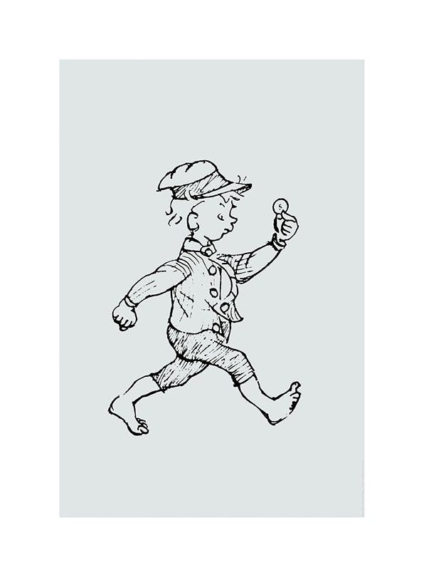 Emil ze Smalandii No1 Plakat (50x70 cm)- Astrid Lindgren