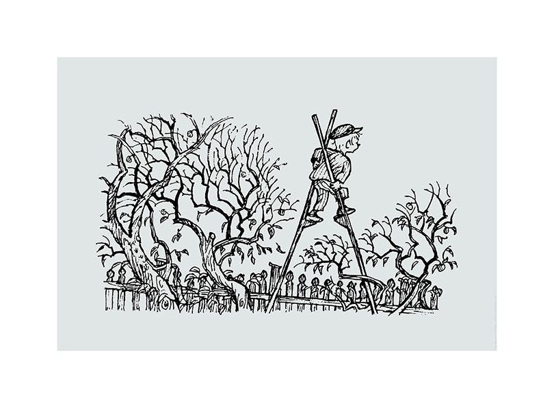 Prints - Emil in Lönneberga No3 Print (50x70 cm) - Astrid Lindgren's posters