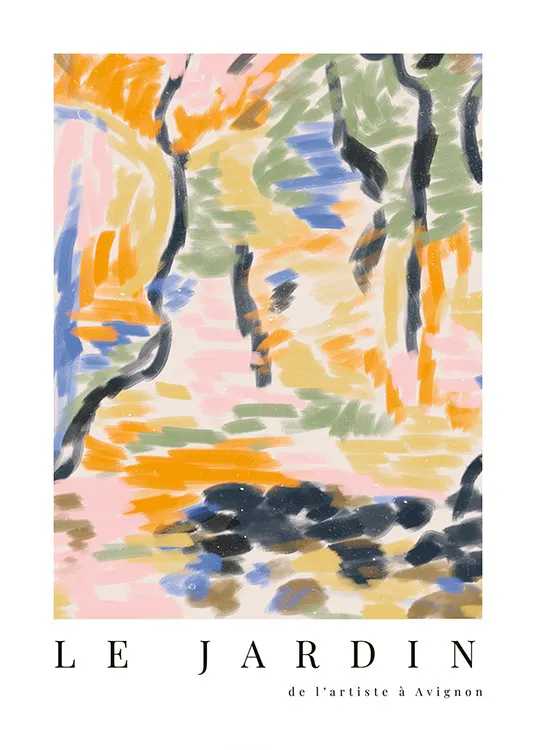 Le Jardin No1 Poster 0