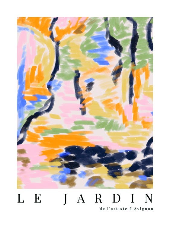 Le Jardin No1 Poster 0