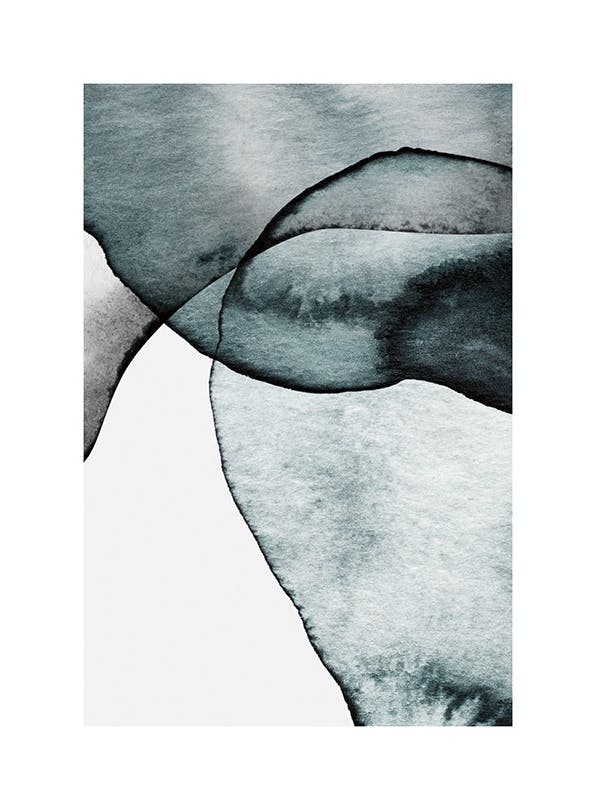 Sheer Watercolor No2 Poster (50x70 cm)