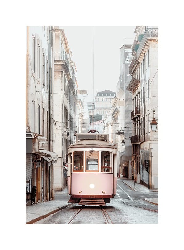 Prints - Downtown Tram Print (30x40 cm) - Photography prints
