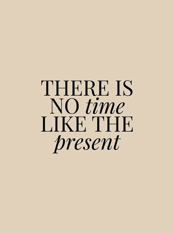 Like The Present Affiche 0