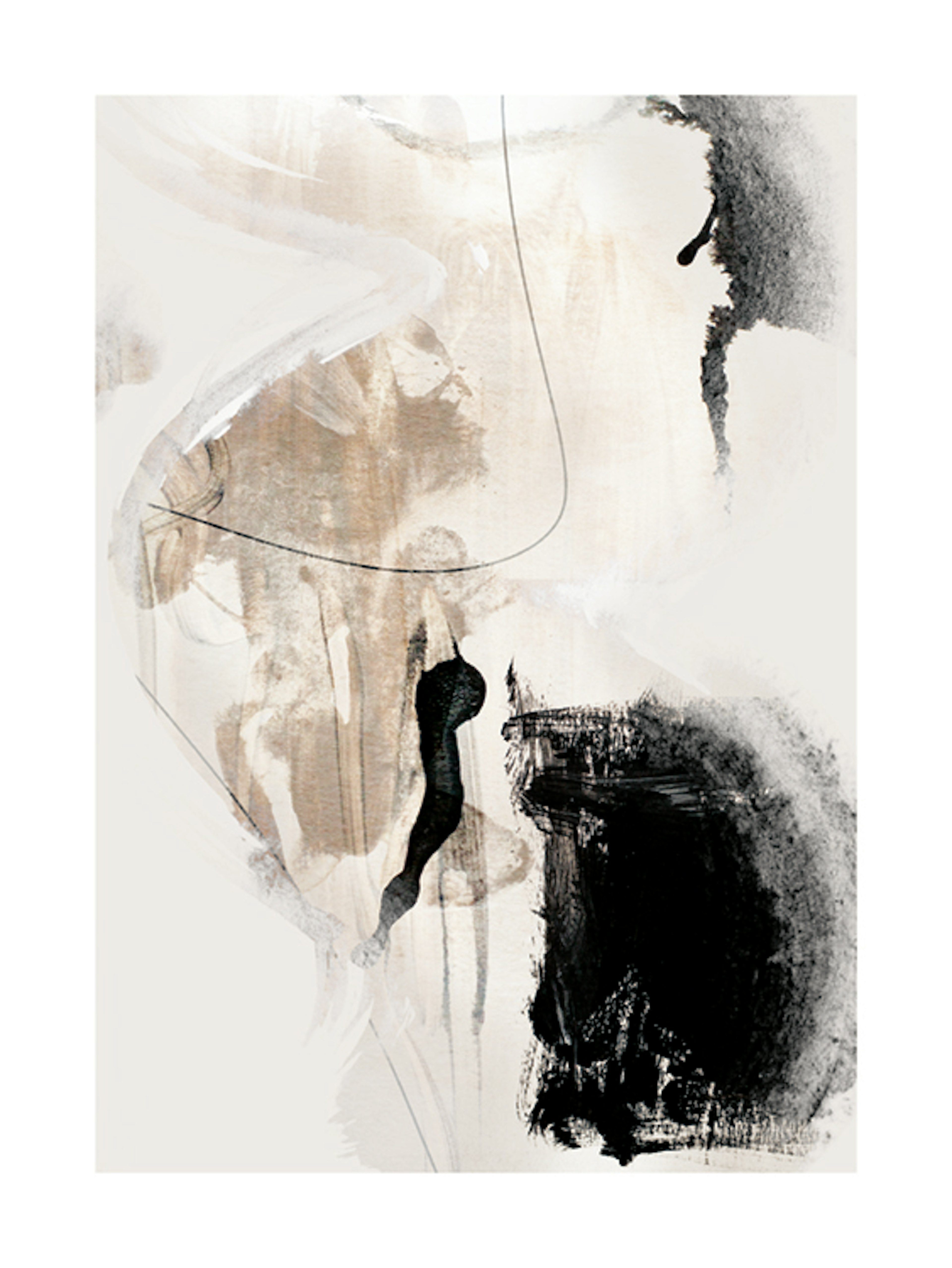 Abstract Terrain No1 Poster 0