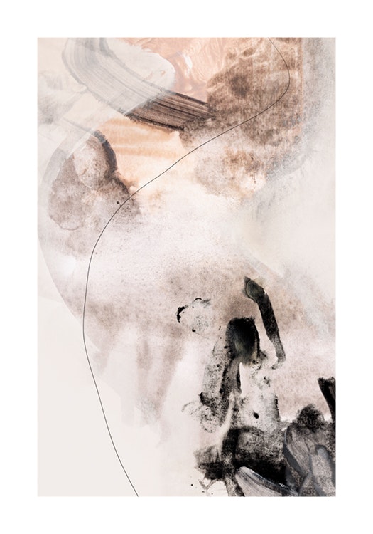 Abstract Terrain No2 Plakat 0