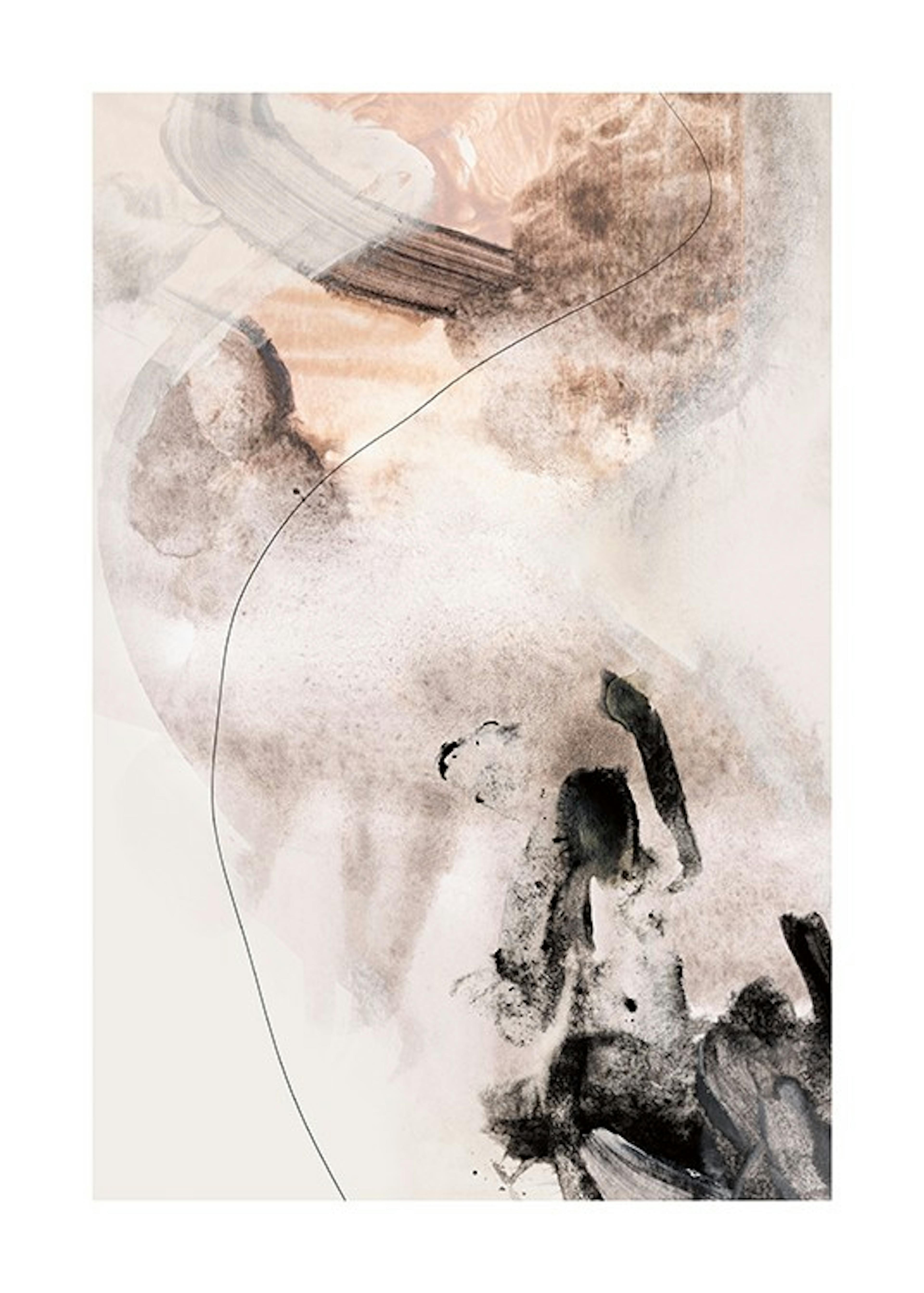 Abstract Terrain No2 Print