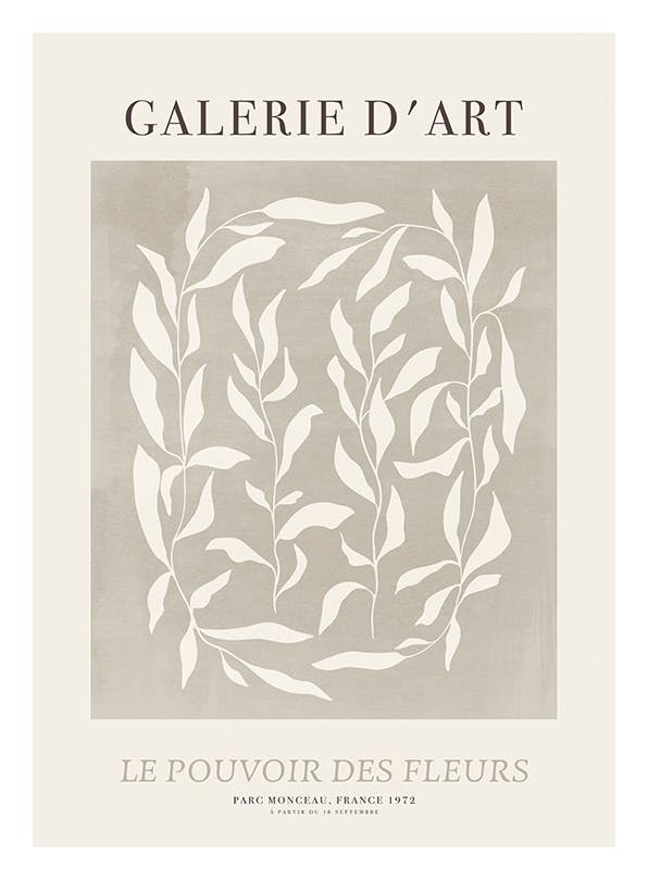 Le Pouvoir des Fleurs No1 Plakat (70x100 cm)-Plakaty